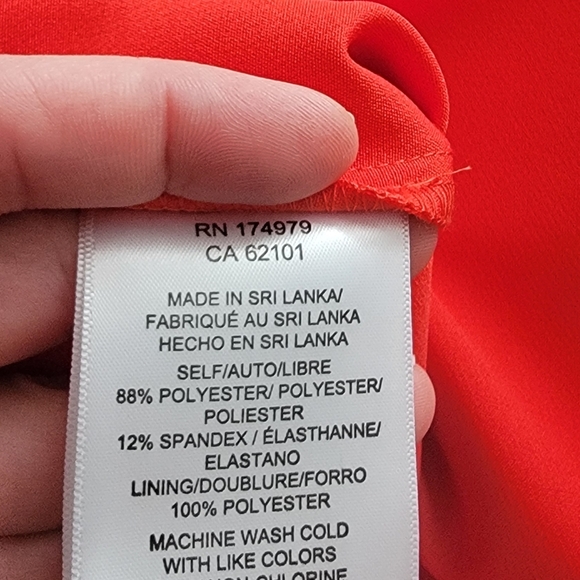 NWT BCBGMaxAzria mini dress, size 0 - Picture 15 of 16